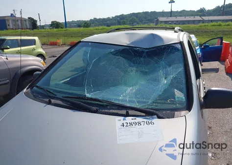 2002 Toyota Sienna Ce из США, поврежденный, VIN 4T3ZF19C72U488290